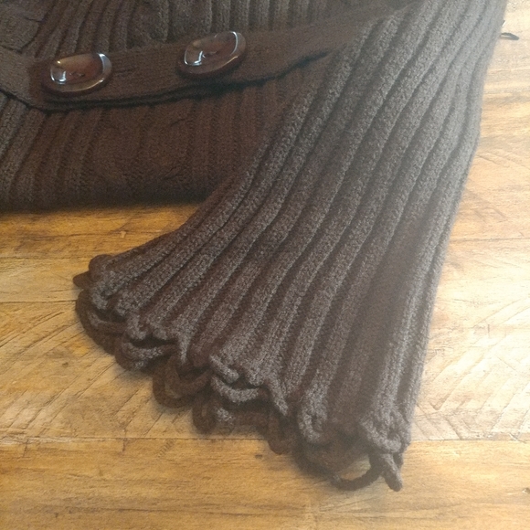 BCBGMaxAzria Chocolate Brown Sweater Dress - Picture 6 of 7